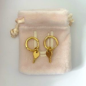 Uncommon James Cortez Key Pendant Earrings